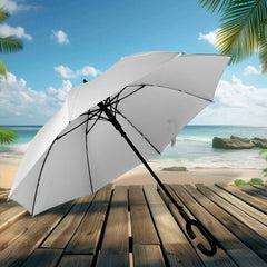8551 Umbrella Summer Sun and Rain Protection Foldable Cute Umbrella & C-Shaped Handle || UV Protection Rain Sun Umbrella || Travel Accessories || Umbrella for Children, Girls, and Boys (1 Pc / Mix Color)