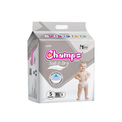 Baby Diaper High Absorbent Pant Diapers, Champs Soft and Dry Baby Diaper Pants Xl 54 Pcs (Extra Large , XL54 Pieces)