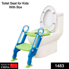 2 in 1 Training Foldable Ladder Potty Toilet Seat for Kids -----