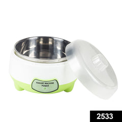 2533 Yogurt Maker Machine, Stainless Steel Inner Container Electric Yogurt Maker