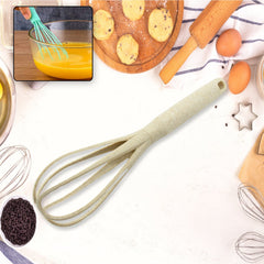 Plastic Kitchen Accessories Whisk , Pasta Spoon & Soup Spoon Heat Resistant Non Stick Spoons Kitchen Cookware Items (1 Pc )