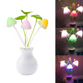 217 LED Dream Night Light, Auto ON/Off Sensor Mushroom Lamp (Multicolor)