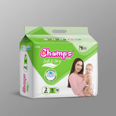 Champs Soft and Dry Baby Diaper Pants 78 Pcs (Small Size S78)