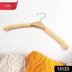 Solid Sponge Hanger Non-Slip Hanger Home No Trace Clothes Hanging Pants Clip Clothing Store Hangers, Clothes Hanger for Closet Wedding Dress Women, Men, Children Clothing
