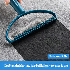 2in1 Portable Lint Remover at Home Use | Use for Removing Lint Dust in Furniture and Wool Clothes Sweater Carpet | Woolen Fabrics Brush Sticky Lint Roller with Long Handle (1 Pc)