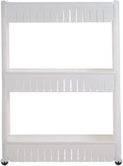 2173 Multipurpose 3 Layer Slim Side Space Saving Storage Organizer Rack Shelf 