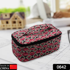 Decor Travel Makeup Bag with Small pouch Portable Organizer Makeup Cosmetic Train Case Large Capacity for Cosmetics Makeup Brushes and Toiletry Jewelry for More Storage